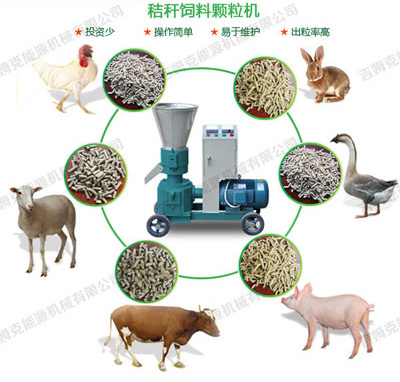 秸稈顆粒機可以加工牛羊豬飼料 也可以做生物質(zhì)秸稈燃料